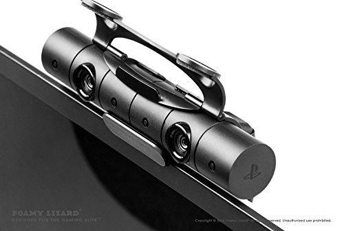 Privacy Shield for Playstation 4 Camera v2.0 by Foamy Lizard Protective Concealing Lens Cover for 2016 PS4 Console Camera 2.0 Sensor (NOT Compatible with Old Rectangular Camera, Camera NOT Included)