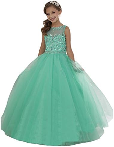 TaYan Girls Birthday Party Ball Gowns Beaded Kids Pageant Dresses