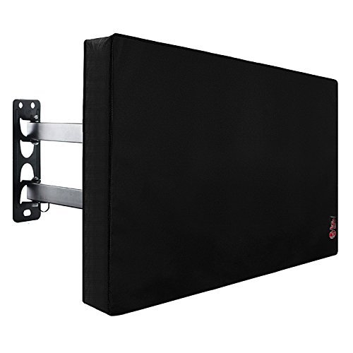 Outdoor TV Cover 50 to 55 inches, Waterproof and Weatherproof, Fits Up to 52W x 31H inches