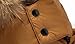 URBANFIND Men's Slim Wear Thick Hooded Fleece Outerwear Jacket