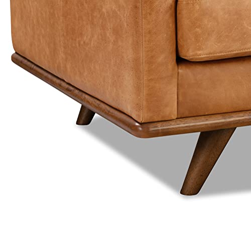 POLY & BARK Nolita Sofa in FullGrain PureAniline Italian Leather