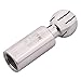 DERNORD Rotary Spray Ball NPT Female CIP Tank Cleaning Ball 360° Spray Pattern, Stainless Steel 304 (3/8
