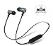 Funkz Sport Bluetooth Headphones, Wireless Sweatproof Noise Cancelling Earphones Best For Sports, Gym, Running, Workout. Secure Fit Lightweight Earbuds With Mic and HD Stereo, For Men and Women (Gray)