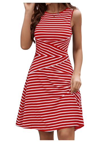 RoseSeek Women's Button Sleeveless Cami Top - Scoop Neck Slim Fit Summer Camisole For Casual Wear - View #4