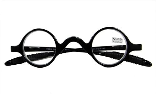 Circleperson Men Women Reading glasses reader geek small round 32-30-140