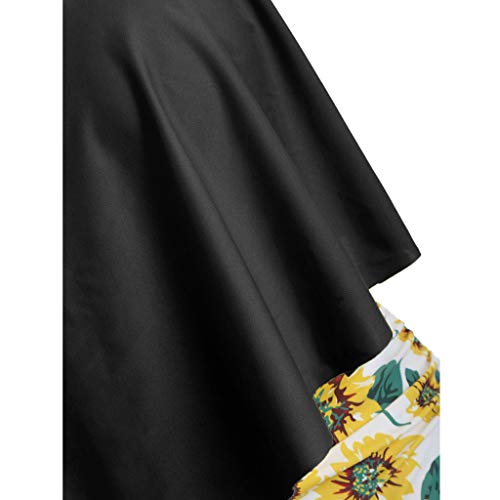 2 Thenxin+Swimsuit+Swimwear+Flounce+Sunflower