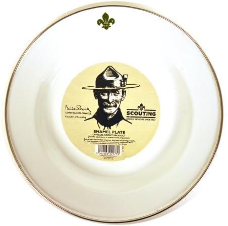 Scouting Enamel Plate