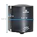 SofPull Centerpull Regular Capacity Paper Towel Dispenser Trial Kit by GP PRO (Georgia-Pacific), Smoke, 58205, 9.25” Wx 8.75”D x 11.50” H [Contains 1 Dispenser (58204) and 2 Paper Towel Rolls (28124)]