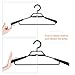 HOUSE DAY Coat Hangers Eco-Friendly 100% PP New Material Extra Wide Adjustable Shoulder Suits Coats Cascading Hangers Heavy Duty 15”-20” Plus Size Garment Plastic Hangers with Swivel Hook 5 Pack