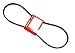 Honda Genuine OEM Harmony II HRR216 (HRR2169VKA) (HRR2169VLA) (HRR2169VYA) Walk-Behind Lawn Mower Engines Drive V-Belt primary