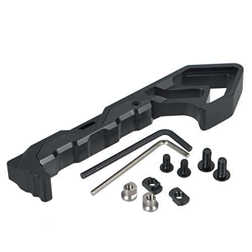 Aluminum MLOK KEYMOD Rail Section Hardware Accessories Attachment Black