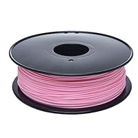 Myriwell PLA 3D Printer Filament, Dimensional Accuracy +/- 0.03 mm, 1 kg Spool, 1.75 mm, Pink