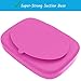 Silikong Suction Plate for Toddlers + Silicone Spoon | Microwave, Dishwasher and Oven Safe | Stay Put Divided Baby Feeding Set for Babies and Infants
