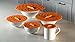 GIR: Get It Right Premium Silicone Round Lid, 12.5 Inches, Orange