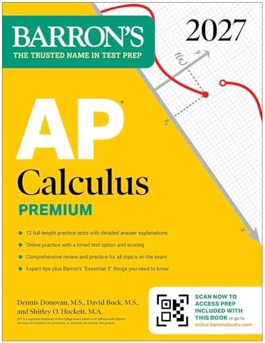 AP Precalculus Premium, 2027: Prep Book with 3 Practice Tests +