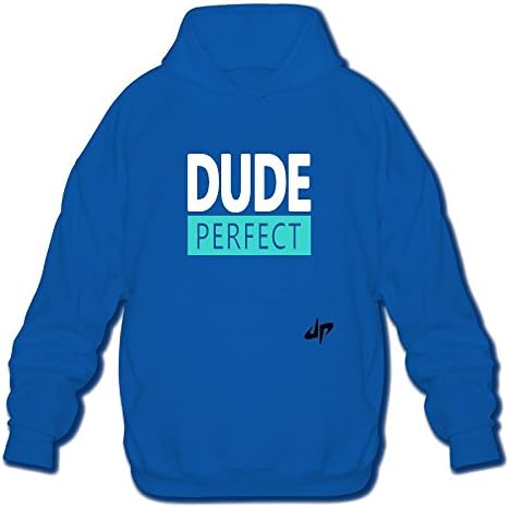 ShsjshH Men's Hoodie Dude&Perfect Logo Adult Plus Size Pullover Younth Sweatshirt Small