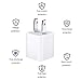 iPhone Charger MFi Certified 2-Pack Charging iPhone Cable and USB Wall Adapter Plug Block Compatible iPhone X/8/8 Plus/7/7 Plus/6/6S/6.