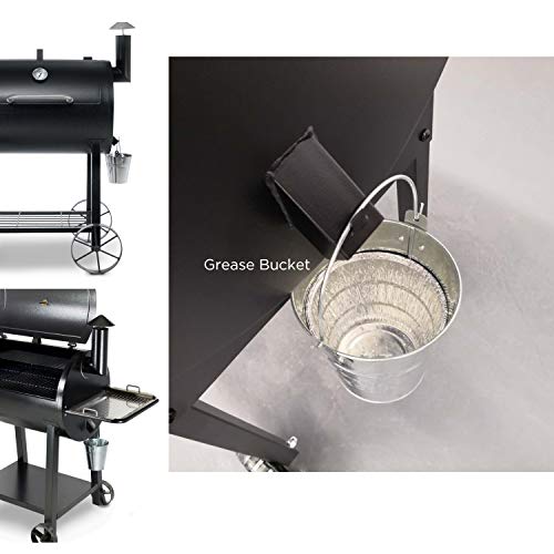 YAOAWE Smoker Grill Grease Bucket Liners 15 Pack Compatible with