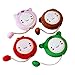 YEQIN 4 Pcs Retractable Tape Measure Plush Ruler Sewing Tool 60-Inch/150cm
