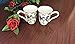 Lightahead Royal Bone China Unique Set Of Two Coffee/Tea Mugs in an Family of Owls Design