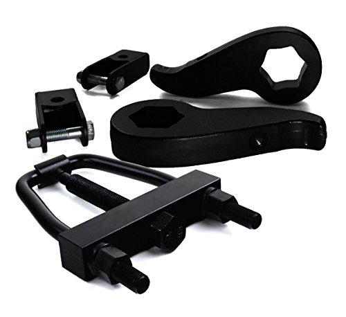 Click Here to See More Images 2011 - 2015 Silverado Sierra Lift Kit 2500HD 3500HD 4WD Adjustable 1 to 3 Inch Front BIG BRAWNS Torsion Bar Lift Keys Torsion Bar Unloading Tool and Shock Extenders