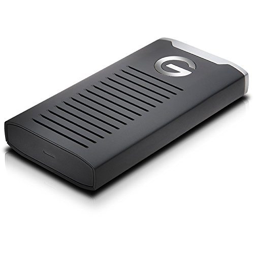 G-Technology 1TB G-Drive mobile SSD R-Series - USB-C connectivity (USB 3.1 Gen 2) - 0G06053