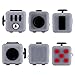 Omaky Fidget Cube Relieves Stress and Anxiety for Children and Adults Attention Toy, Gray Red