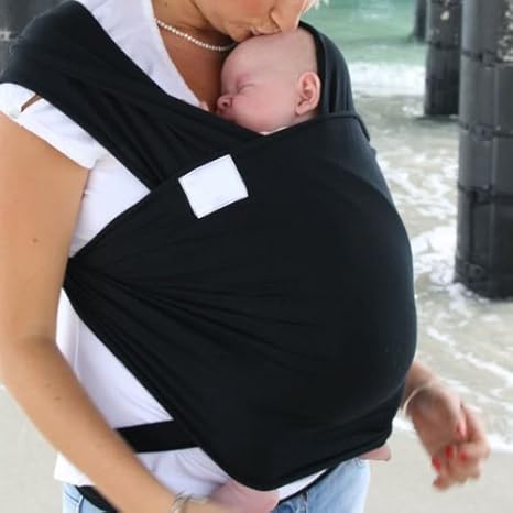 breastfeeding in a stretchy wrap