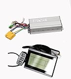 Pet Time Ebike 36V/48V 1000W Brushless DC Sine Wave Ebike Controller Silver Color With Regenerative Function For Electric Bike or LCD 3 Display for Ebike