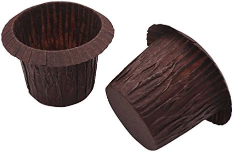 BeneKing 50PCS Cupcake Wrappers Cake Paper Cups Baking Cup Liner Muffin Holder Case Graduation Party Supplies Solid Color