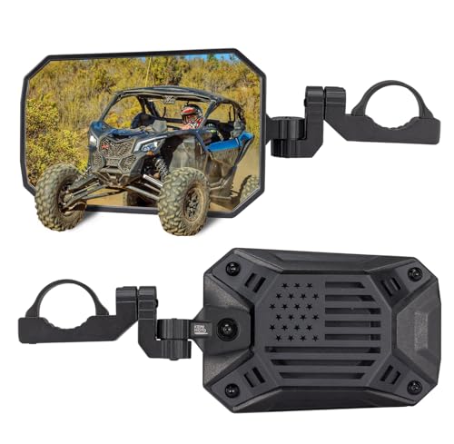 KEMIMOTO UTV Side Mirrors, StarPulse Style and