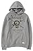 Holden Camo Snow Skull Hood, Grey Heather, Large