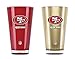 NFL San Francisco 49Ers 20oz Insulated Acrylic Tumbler Set of 2