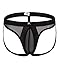 Legou Men Stretch See-Through Jockstrap Size M Color Black