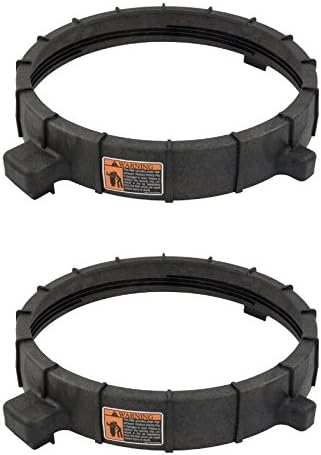 2) Pentair 59052900 Clean Clear Pool Spa Filter Predator Locking Ring Assemblies