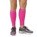 Zensah  Compression Leg Sleeves, Neon Pink, Small/Medium