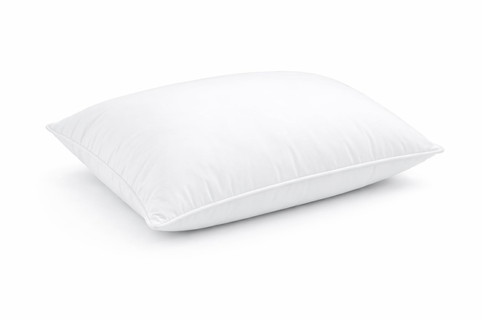 Linens Limited Polycotton Hollowfibre Non-Allergenic Cot/Cot Bed Pillow (Pack of 1)