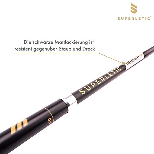 SUPERLETIC® Trekkingstokken, wandelstokken, opvouwbaar, gemakkelijk verstelbaar, ultralichte wandelstok voor dames en… - Image 7