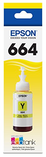 Epson T664420 EcoTank Yellow Ink Bottle