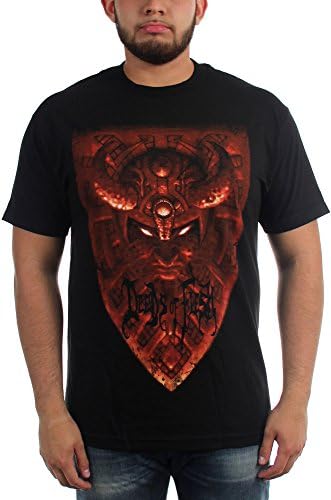 Deeds of Flesh - Mens Mark Of The Legion T-Shirt, Size: Large, Color: Black