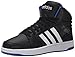 adidas Performance Men's Hoops Vs Mid Basketball Shoe,Black/White/Blue,10 M US