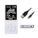 New UI MYMAHDI 8GB & 70 Hours Playback MP3 Player Lossless Sound Music Player (Supports up to 128GB) Bright-White