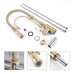 KunMai Kitchen Faucets Brushed Gold Kitchen Sink
