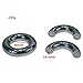 Magnetic Stainless Steel Ball Stretcher, Male Magnetic Stainless Steel Ball Stretcher Testicle Stretching Ring Metal Device Toys, Inner Diameter 33MM/40MM/45MM/50MM (45MM=253g/8.92oz)