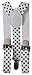 Sunny Ocean Kids Braces Elastic Y Shap Leather Suspenders for Boys