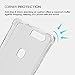 Huawei Honor note 8 Clear Air Cushion Case Slim Soft Flexible TPU Bumper for Huawei Honor note 8 Shock Absorbing Scratch Resistant Frame Cover with Protective Caps