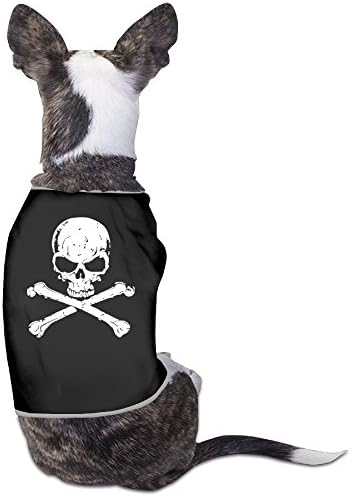DOGGIE Crossbone Skull Dog Sweater Puppy Warm T-shirt