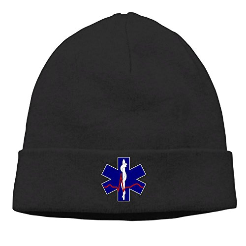 Zlkshop17 Emt Symbol Printed Gift Head Cap Snapback Cap Hip Hop Hat Knit Cap