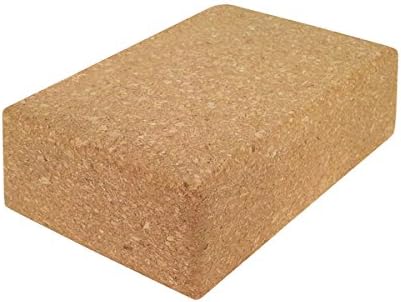 Royal Bath ProFit Natural Cork Yoga Block 3" X 6" X 9"