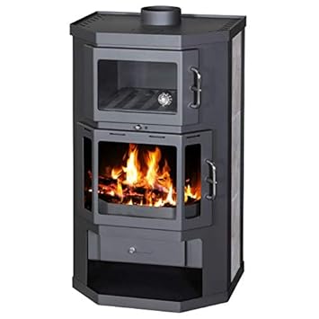 EEK A Victoria Taro F - Chimenea con compartimento para horno y ...